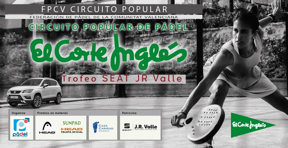 CIRCUITO POPULAR DE PÁDEL EL CORTE INGLÉS